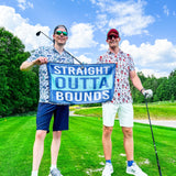 Straight Outta Bounds Golfhandske Blå