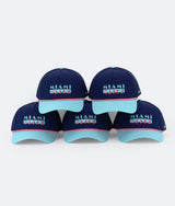 Miami Slice Hat Blue