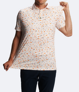 Terrazzo Goldfish Polo White